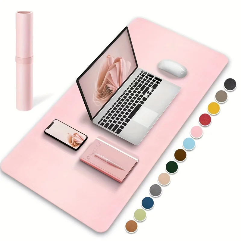 Gaming Accessories Women - 1 個大型サイズ 600*300 ミリメートルオフィスデスクプロテクターマット PU レザー防水マウスパッドデスクトップキーボードデスクパッドゲームマウスパッド