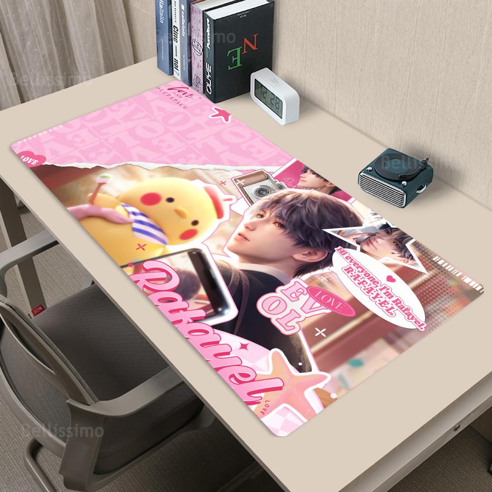 Gaming Accessories Gift For Boyfriend - L_love と D_deepspace マウス 3 ミリメートルマウスパッドボーイフレンドギフトキーボードアクセサリーキーボード滑り止め拡張パッドゴム新品