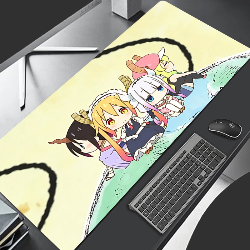 Gaming Accessories Women - マウスパッド ゲーマー用キーボード マウスパッド M-iss K-obayashis ドラゴンメイド