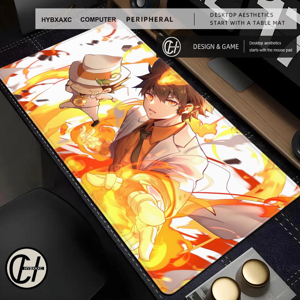 Gaming Accessories Pc Setup - Katekyo Hitman Reborn コンピュータマウスパッドゲーマーラバーマット DIY デスクパッドセットアップゲーマーアクセサリー滑り止めテーブルパッド