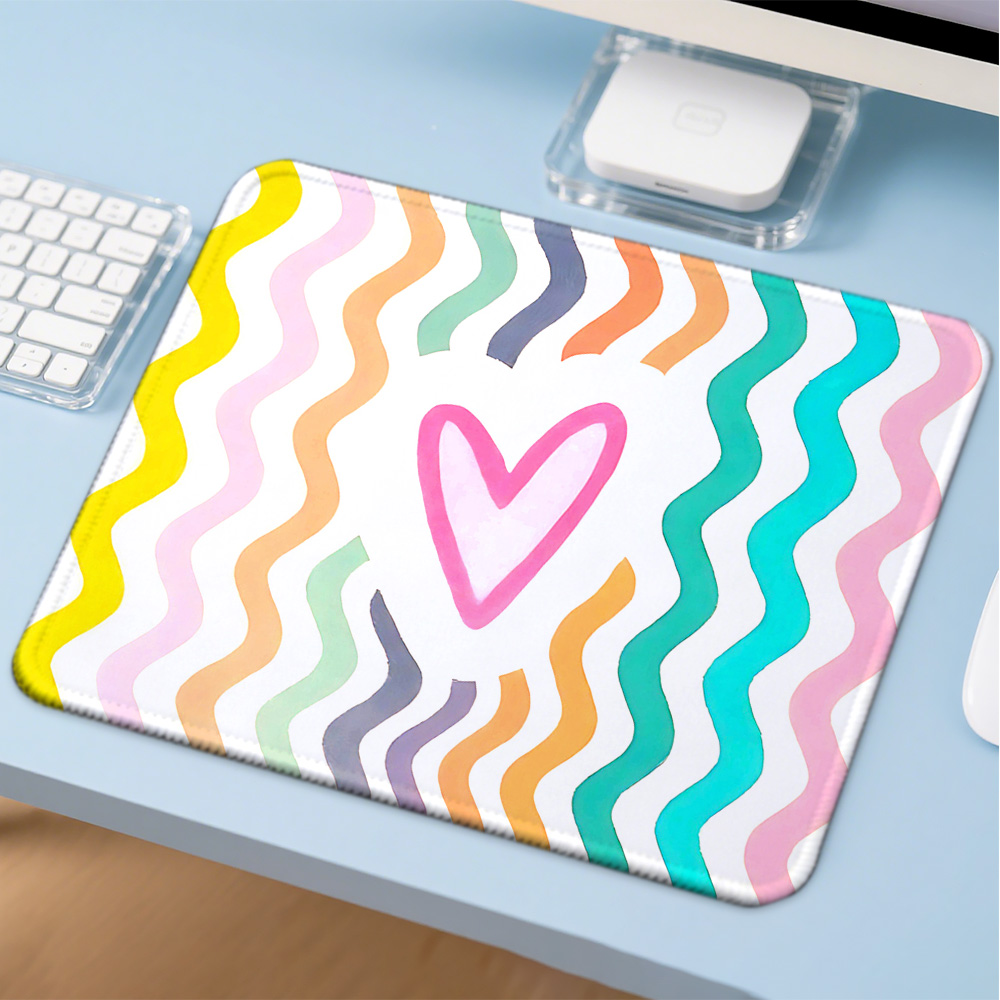 Gaming Accessories Companies - Mosepad LOVE スプレッドコンピュータマットデスクアクセサリー Pc ゲーマーマウスパッド会社ゲームマットマウスアニメマウステーブル装飾