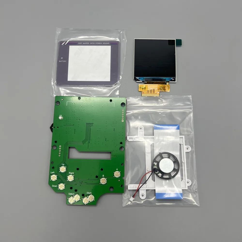 Gaming Accessories Needed - 2.45インチGB DMG LCDスクリーンキット ゲームボーイ用IPSオリジナルサイズ高輝度スクリーン GB DMG