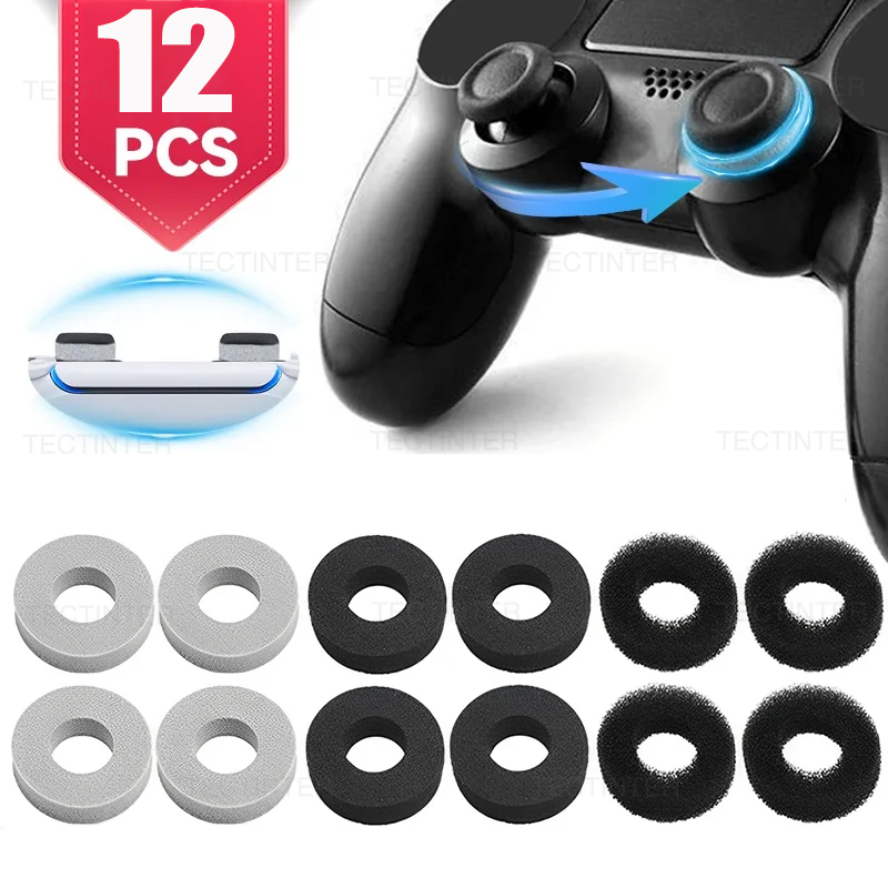 Gaming Accessories Target - 12個入り精密コントロールリング、PS5/PS4/Xbox/Switch 2ジョイスティックコントローラー用照準リング、ターゲットリング、ゲームアクセサリー