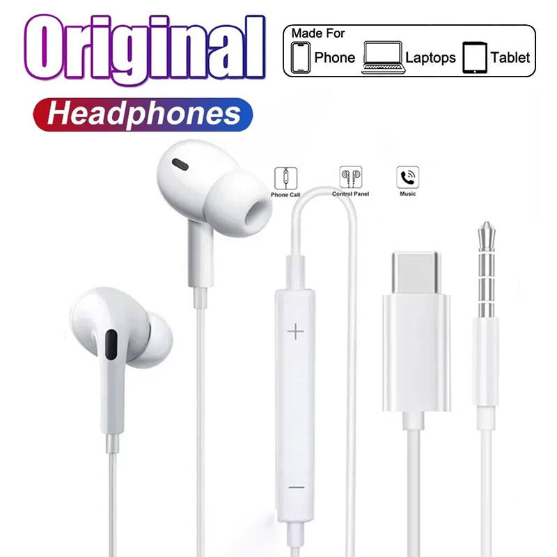 Xiaomi Gaming Accessories - オリジナルインイヤーヘッドホン Xiaomi、Samsung、Huawei、iPhone Plus対応 Type C 有線イヤホン