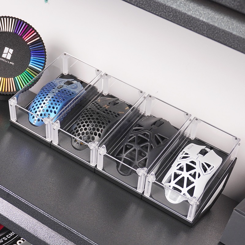 新しい透明アクリル 3D プリントマウスダストカバー & デ - Gaming Accessories Pc Setup のレビューと価格
