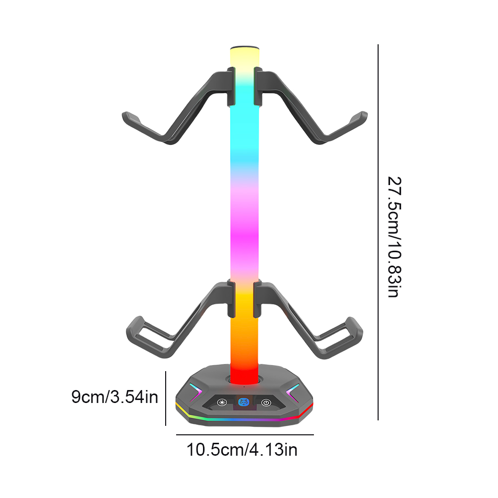Playstation5 コントローラホルダーイヤホンハンガ - Headset Stand Rgb のレビューと価格