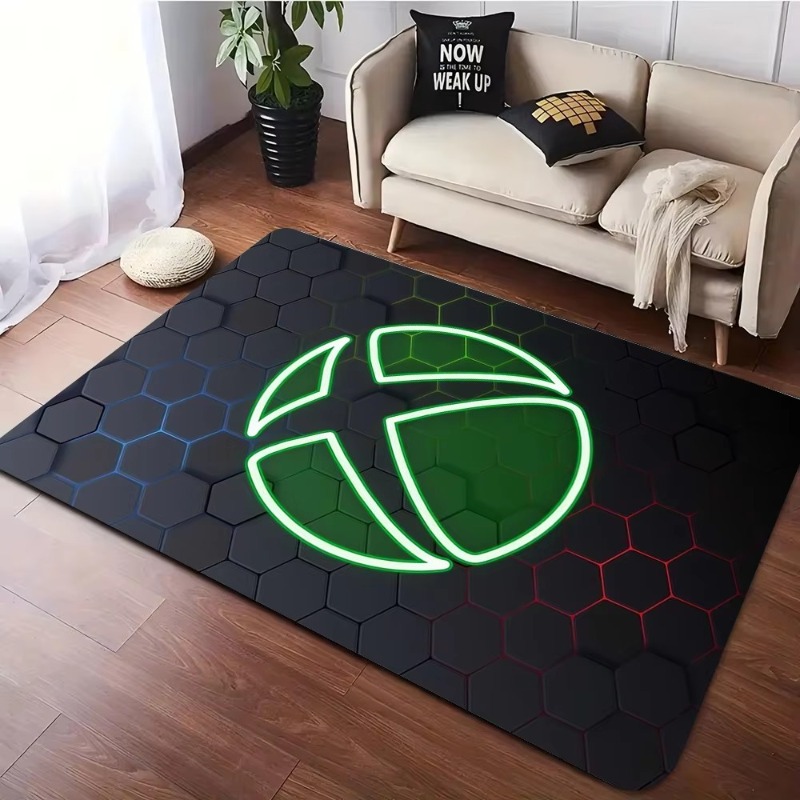 Xbox ゲームカーペット リビングルーム 洗える床 ラウン - Gaming Accessories Boys のレビューと価格