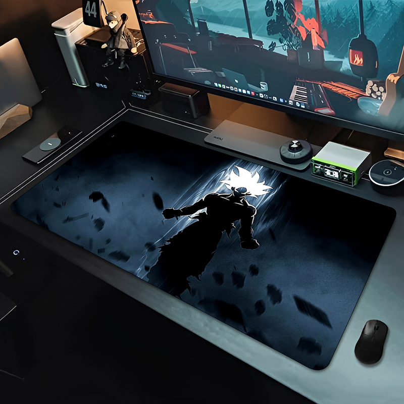 DBZ ブラックアニメマウスパッドドラゴンボール大型 PC  - Gaming Accessories Women のレビューと価格