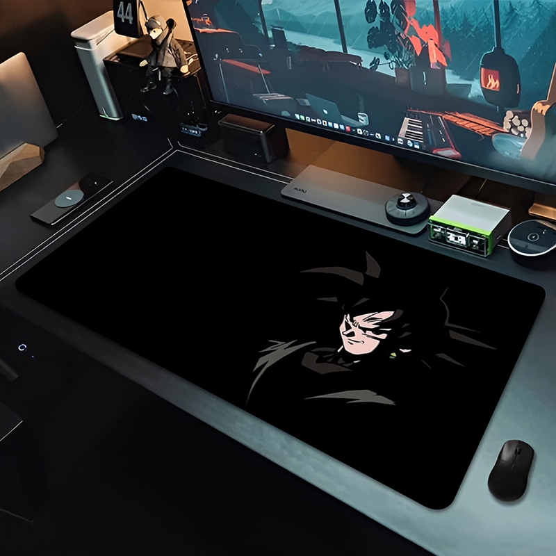 DBZ ブラックアニメマウスパッドドラゴンボール大型 PC  - Gaming Accessories Women のレビューと価格