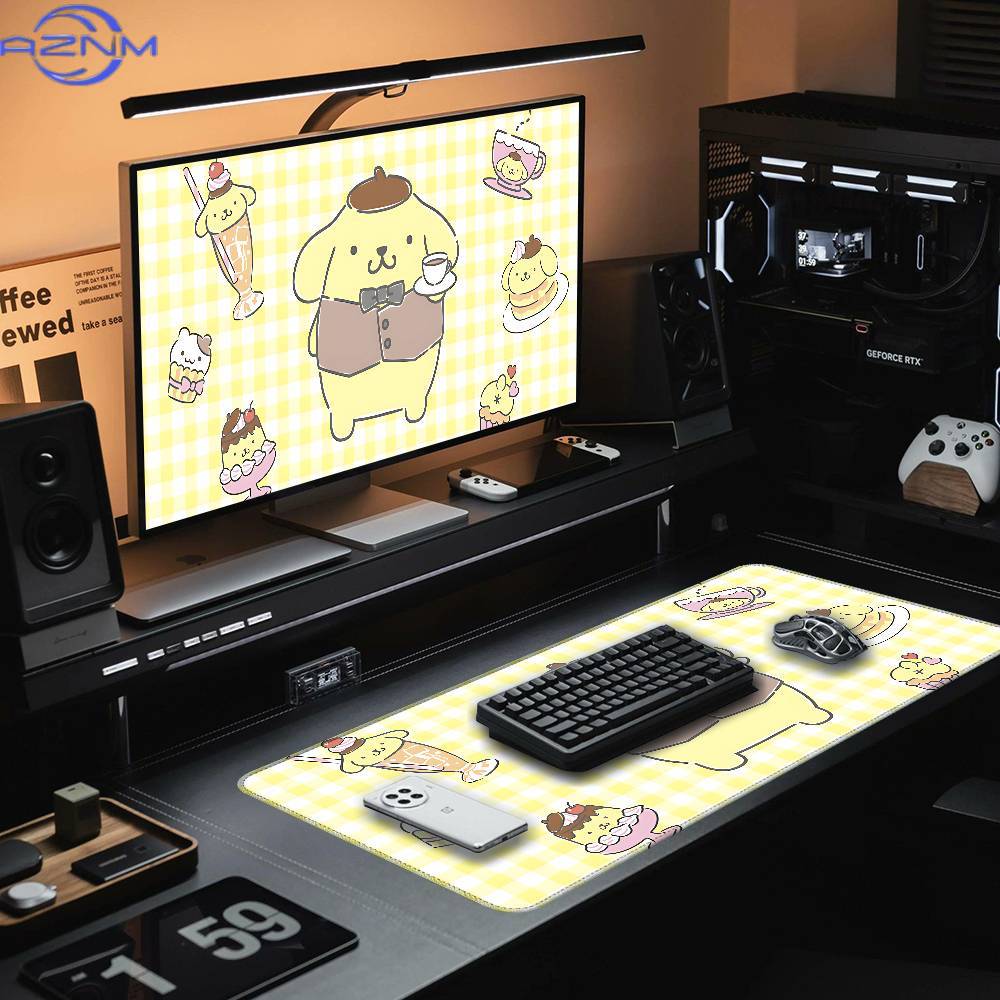かわいいP-ポムポムプリンマウスパッド、ゴム製厚手オーバーロ - Gaming Accessories For Table のレビューと価格