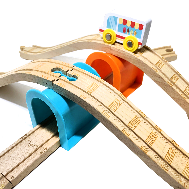 電車木製トラック男の子のおもちゃトラックゲームシーン必須アク - Gaming Accessories Boys のレビューと価格