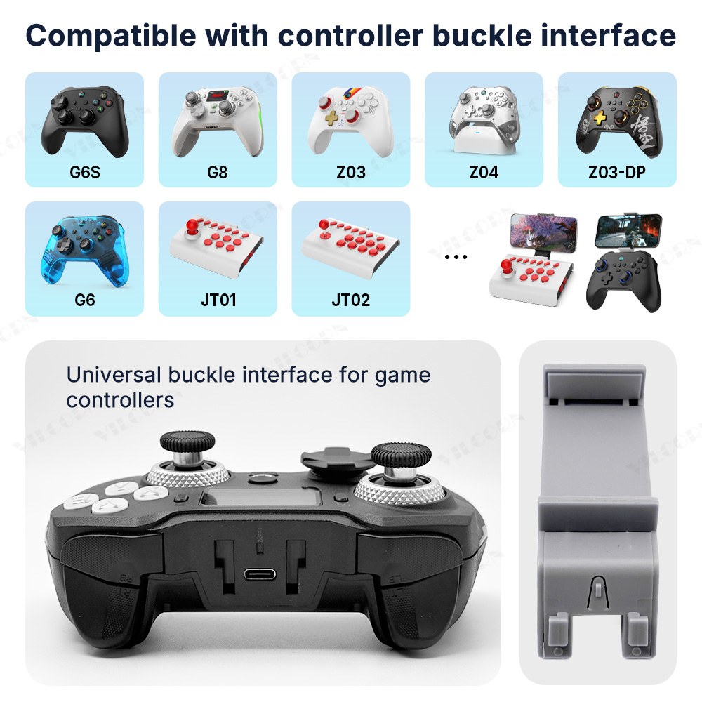ゲームコントローラー電話ホルダー G6 G6S G8 Z03 - Gaming Accessories For Phone のレビューと価格