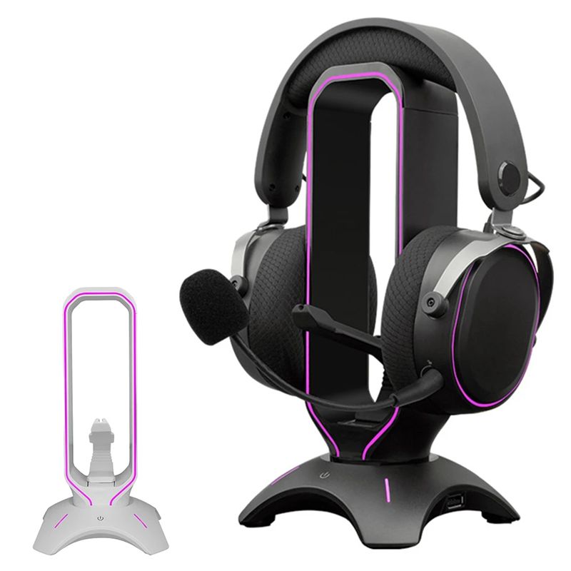 B27B RGB ゲーミングヘッドフォンスタンド オーバーイ - Headset Stand Rgb のレビューと価格