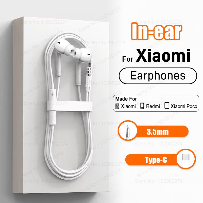 タイプCワイヤードヘッドフォンXiaomi 3.5MMインイ - Xiaomi Gaming Accessories のレビューと価格