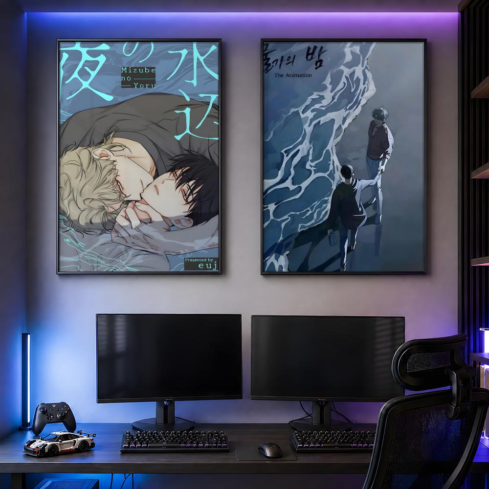 漫画B-BL『夕暮れの低潮』ボーイズラブポスター PP製自己 - Gaming Accessories Boys のレビューと価格