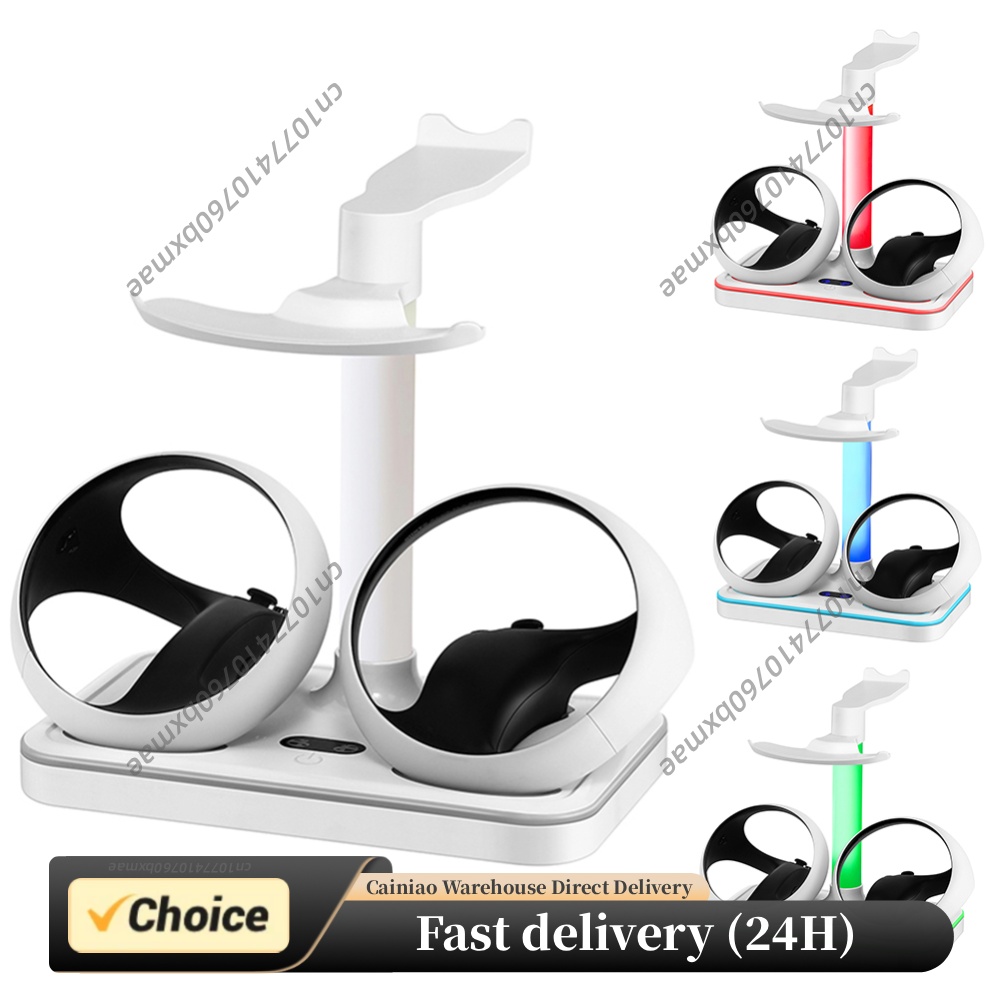 コントローラー充電器 マグネティックゲームパッド充電スタンド - Headset Stand Rgb のレビューと価格