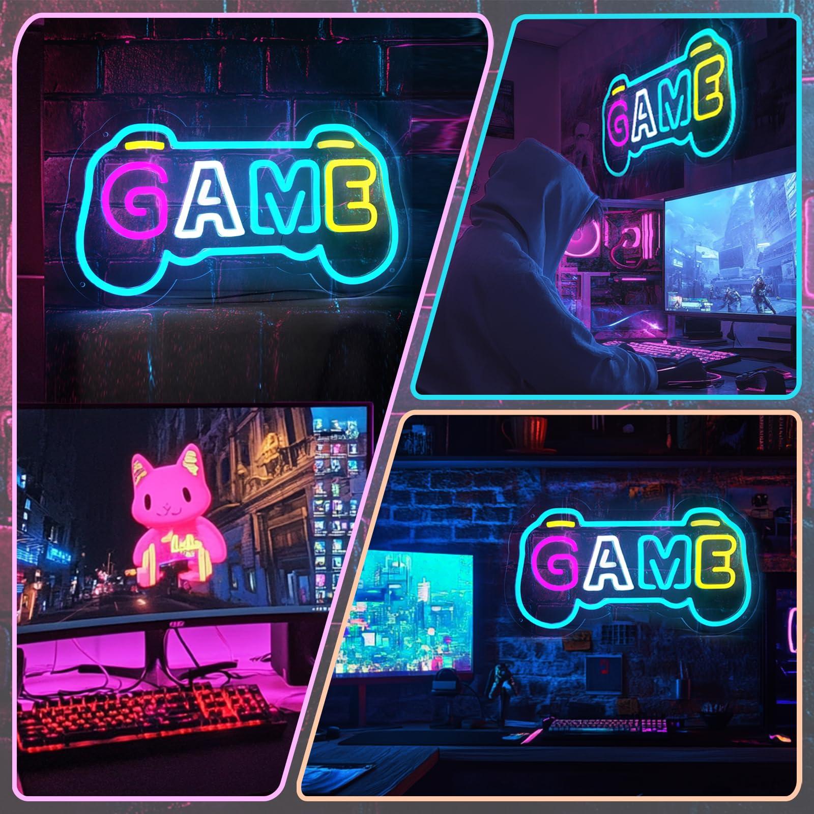 ゲーマーの部屋の装飾用ゲームネオンサイン、ゲームパッド型US - Gaming Accessories Boys のレビューと価格