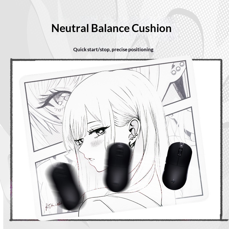 ATK ドリーム アニメ ラージ ニュートラル マウスパッド - Gaming Accessories Women のレビューと価格
