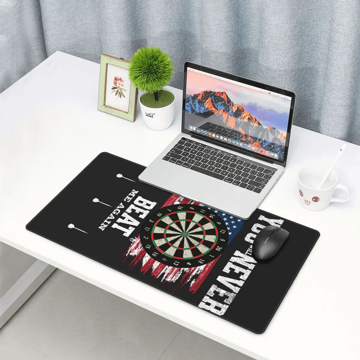 大型マウスパッドダーツボード矢印ターゲットゲーマーPCラップ - Gaming Accessories Target のレビューと価格