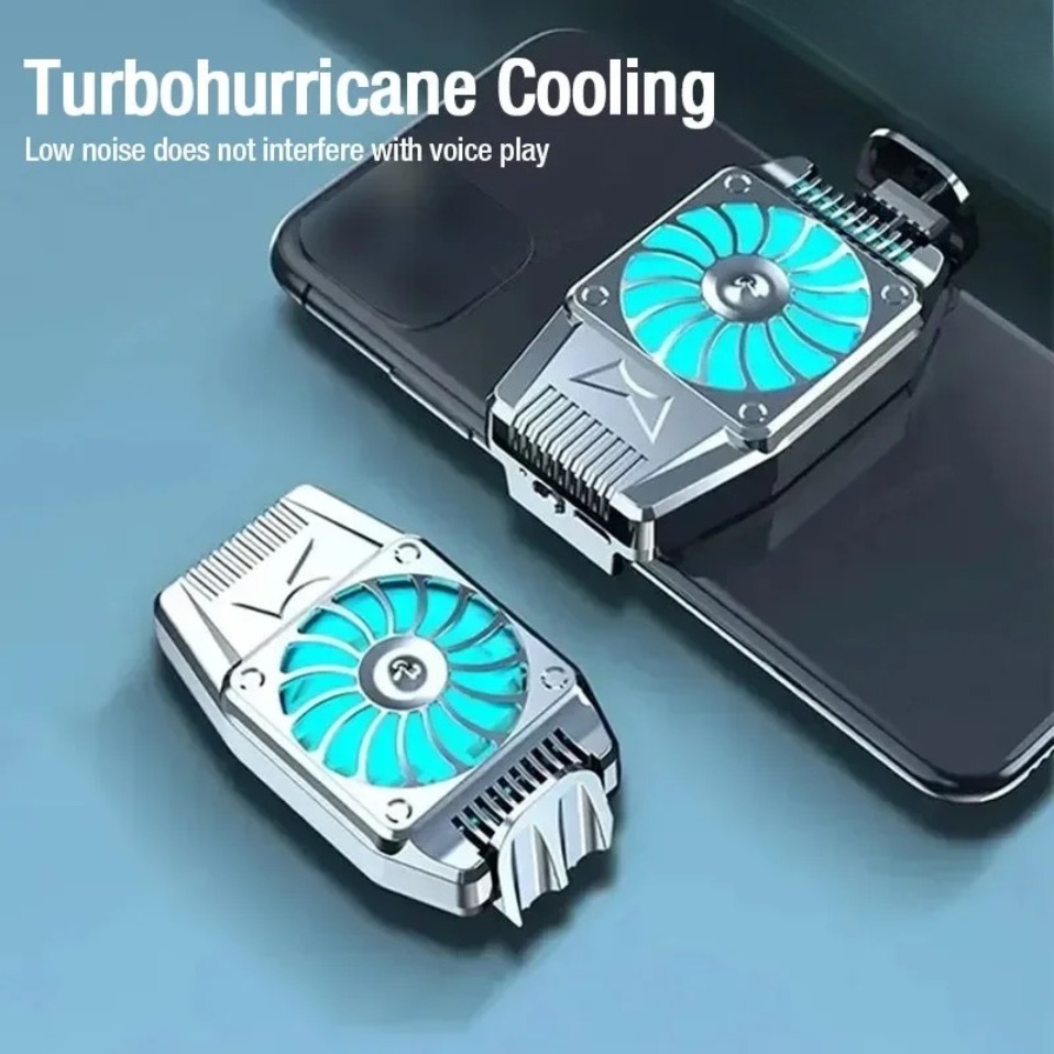 ポータブルバッククリップ冷却ミニ空冷式携帯電話ラジエーター  - Gaming Accessories For Phone のレビューと価格