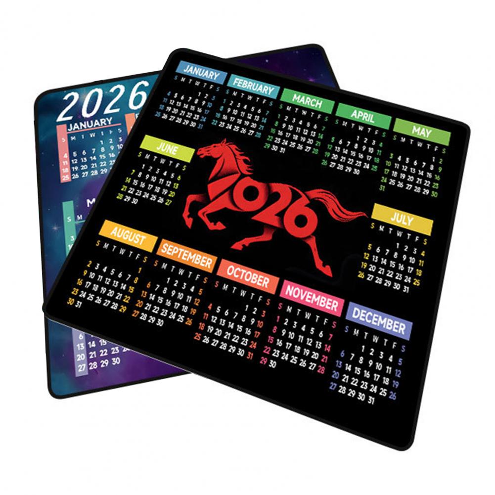 2026 カレンダー マウスパッド 防水 ホーム オフィス  - Gaming Office Accessories のレビューと価格