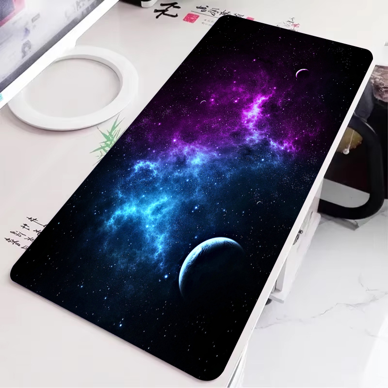 大型滑り止めスターリーギャラクシーマウスパッド、オフィスゲー - Gaming Accessories For Table のレビューと価格