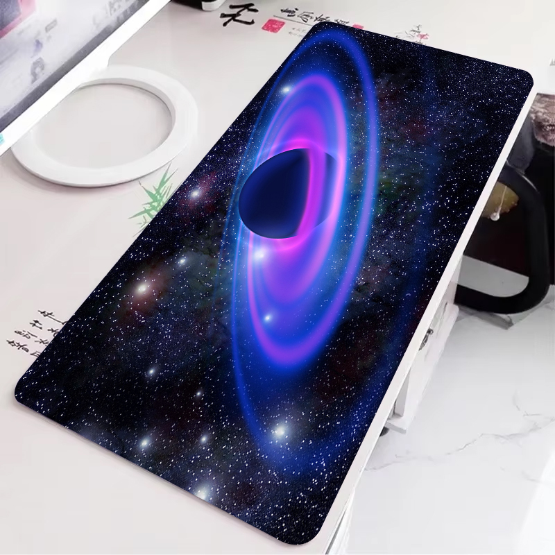 大型滑り止めスターリーギャラクシーマウスパッド、オフィスゲー - Gaming Accessories For Table のレビューと価格