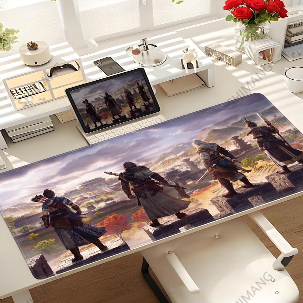 アサシンクリードノンスリップ PC 大型ゲーミングマウスパッ - Gaming Accessories Gift For Boyfriend のレビューと価格