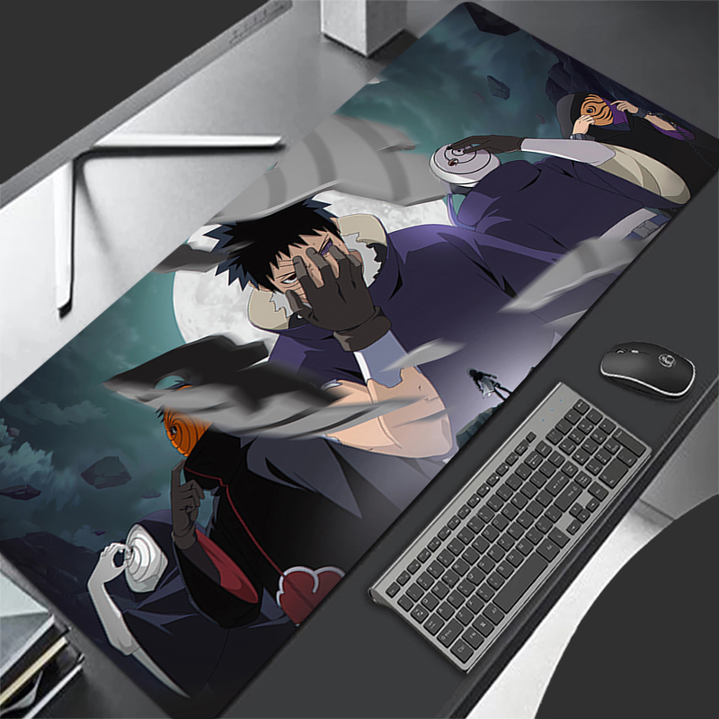 マウスパッドアニメカーペ大型ナルトうちはオビトPCゲーマーコ - Gaming Accessories Women のレビューと価格