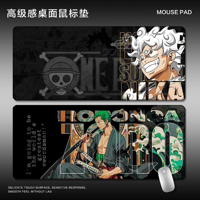 アニメワンピースルフィゾロナミ印刷マウスパッドゲーム Pc  - Gaming Accessories Boys のレビューと価格