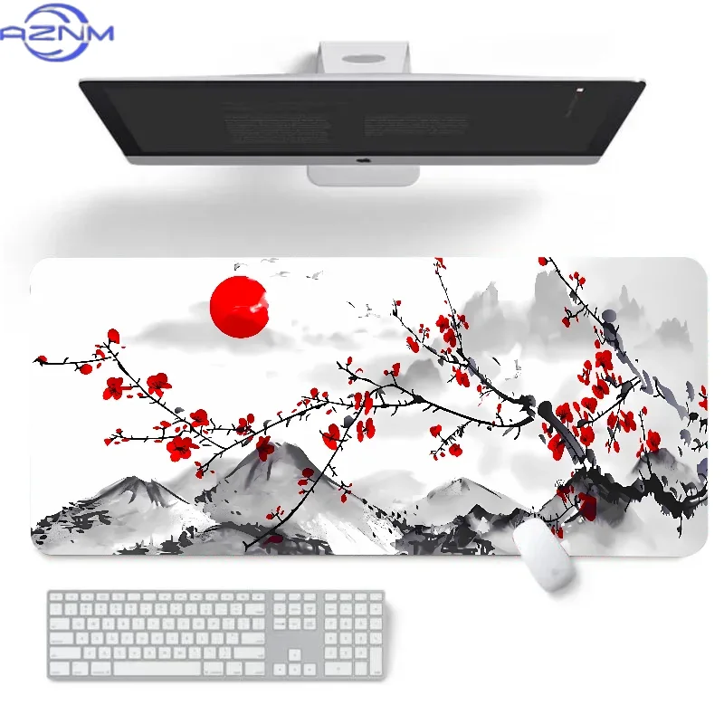 桜柄XXLマウスパッド ゲーミングアクセサリー - 大型ゲー - Gaming Accessories Pc Setup のレビューと価格