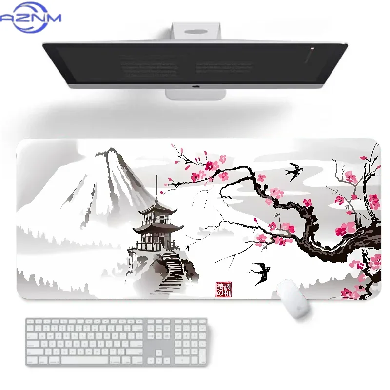 桜柄XXLマウスパッド ゲーミングアクセサリー - 大型ゲー - Gaming Accessories Pc Setup のレビューと価格