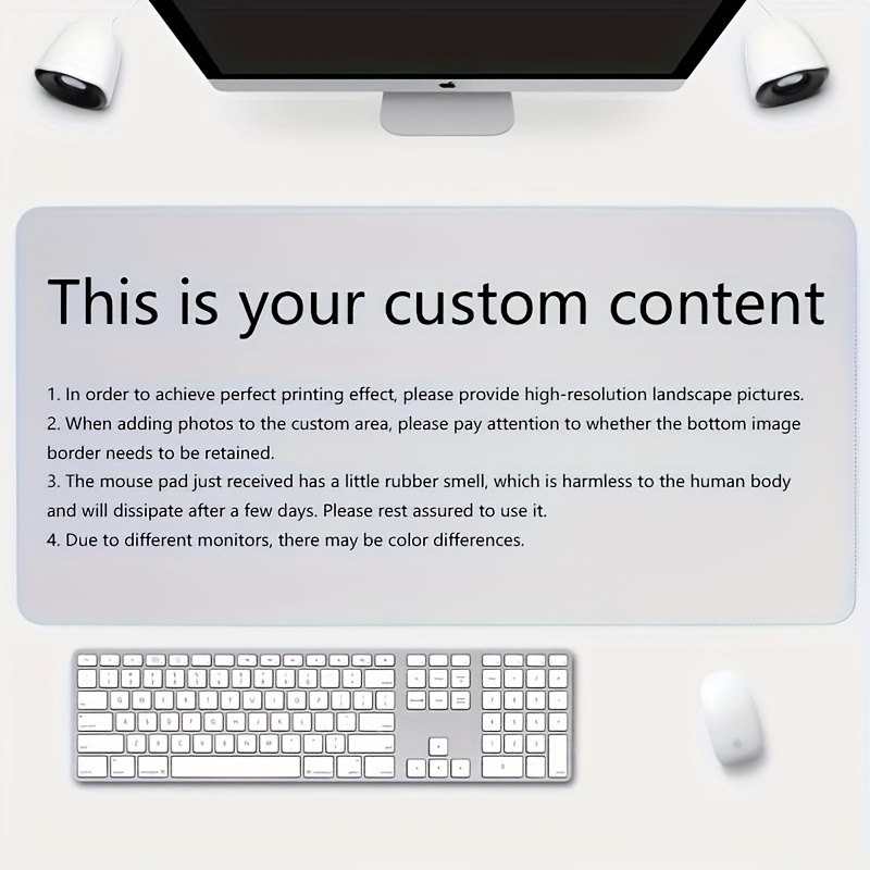 カスタム写真入りマウスパッド、パーソナライズされたマウスパッ - Gaming Office Accessories のレビューと価格