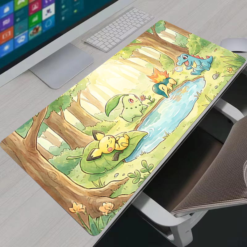 マウスパッドアニメ PC ゲーマーキャビネットマウスパッド  - Gaming Office Accessories のレビューと価格
